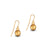 EARRINGS POMEGRANATE GOLD AND DIAMOND