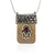 Hamsa Temple Mount Necklace With Garnet