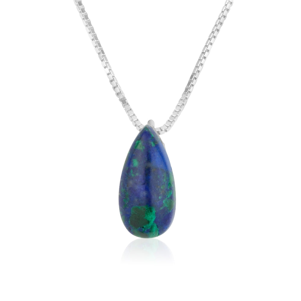 Eilat Stone Pendant Teardrop