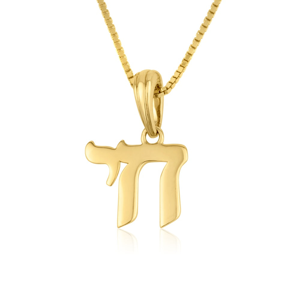 Chai pendant gold