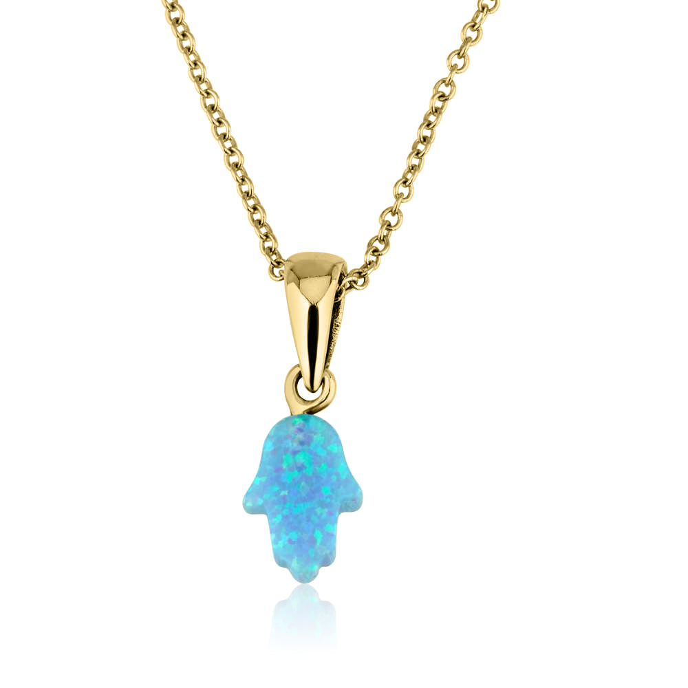 Hamsa pendant gold