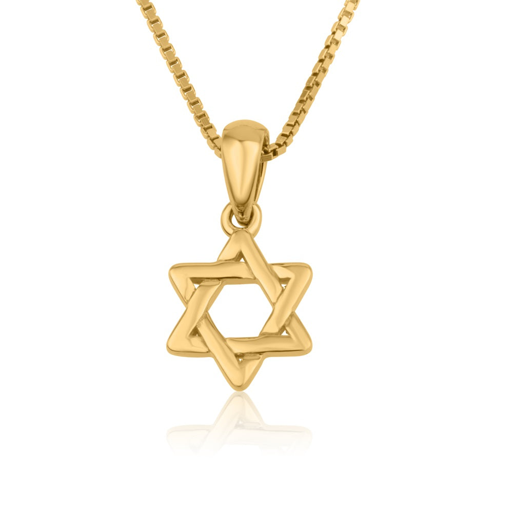 Star of David pendant gold