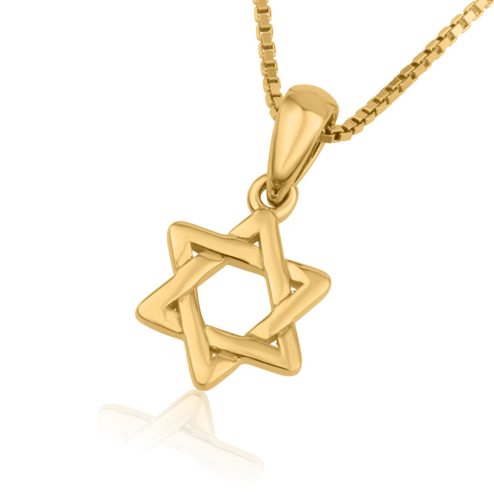 Star of David pendant gold