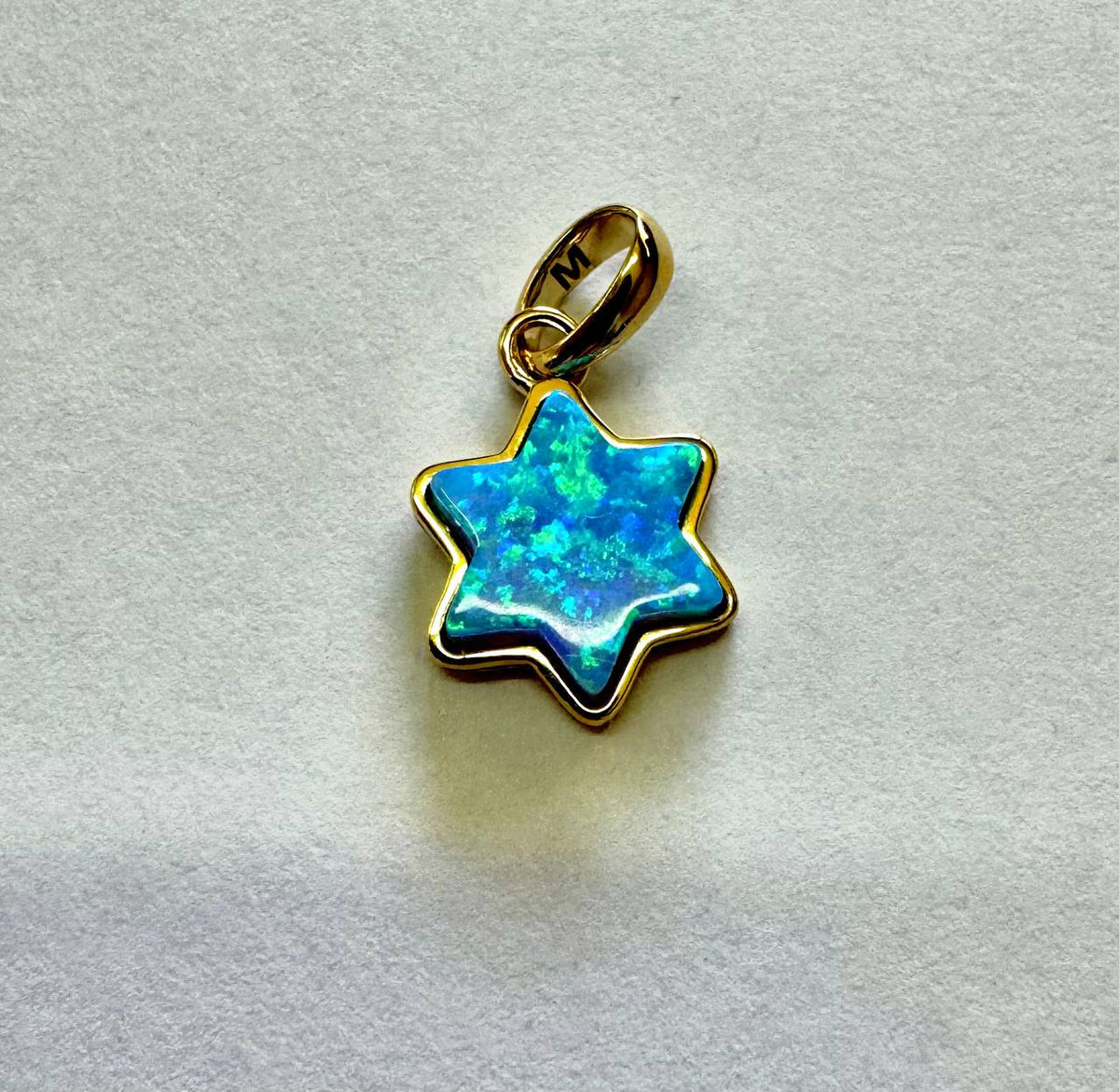 Star of David pendant gold