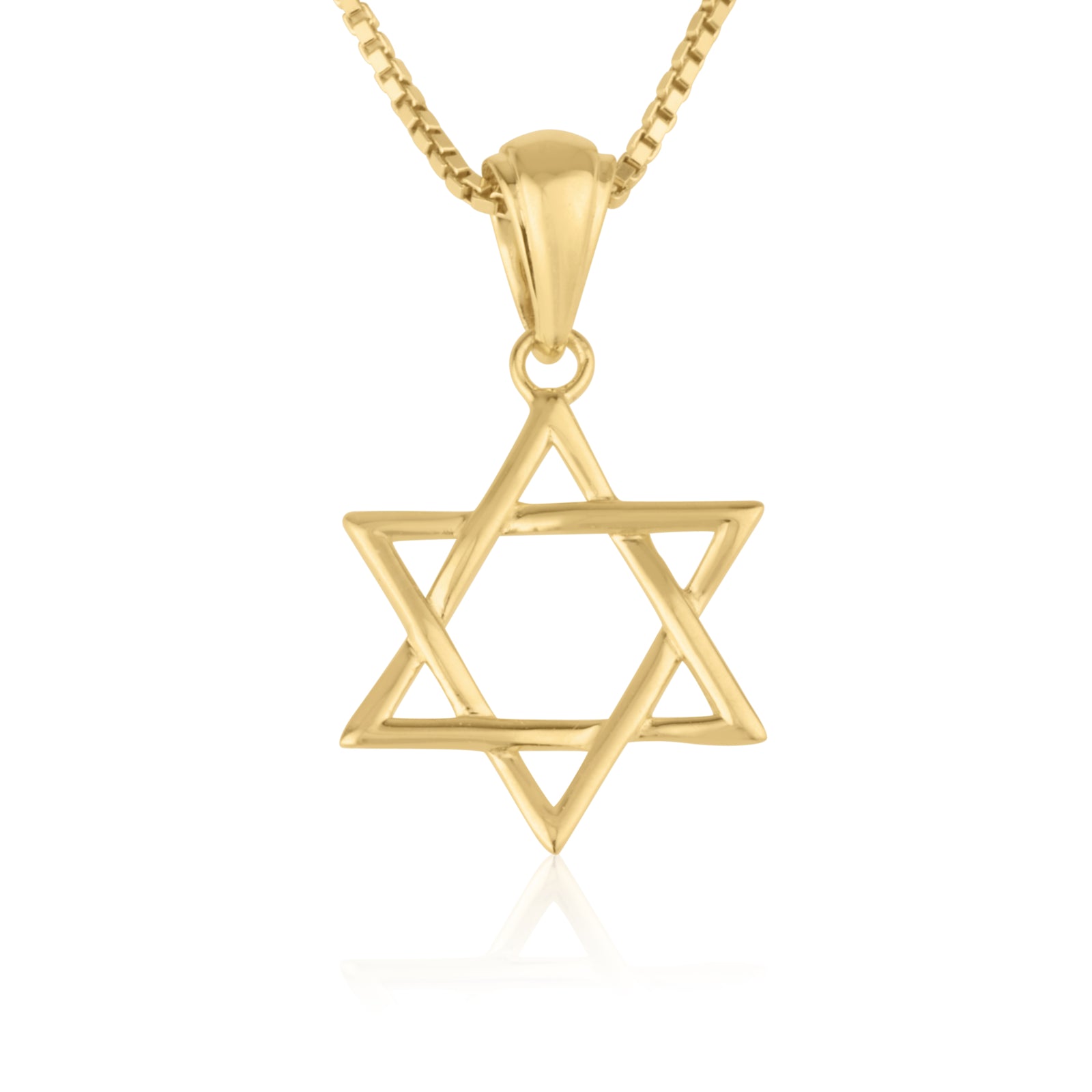 Star of David pendant gold