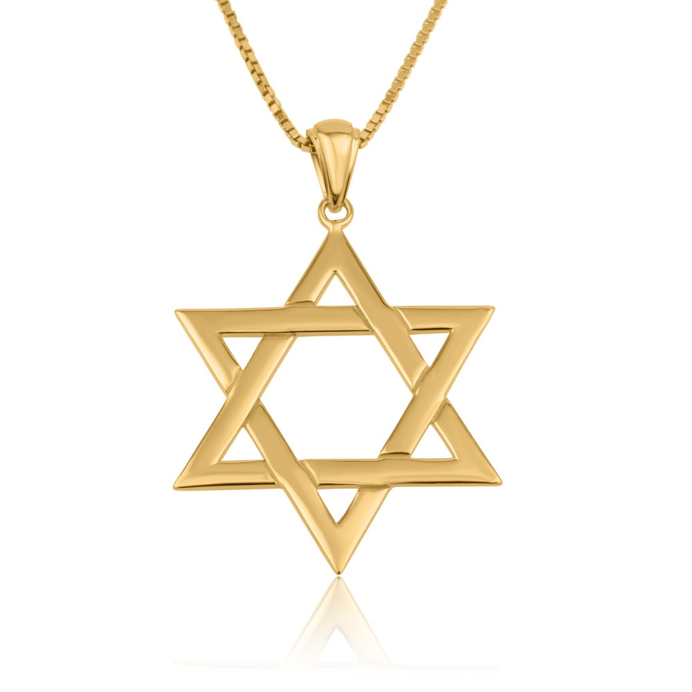 Star of David pendant gold