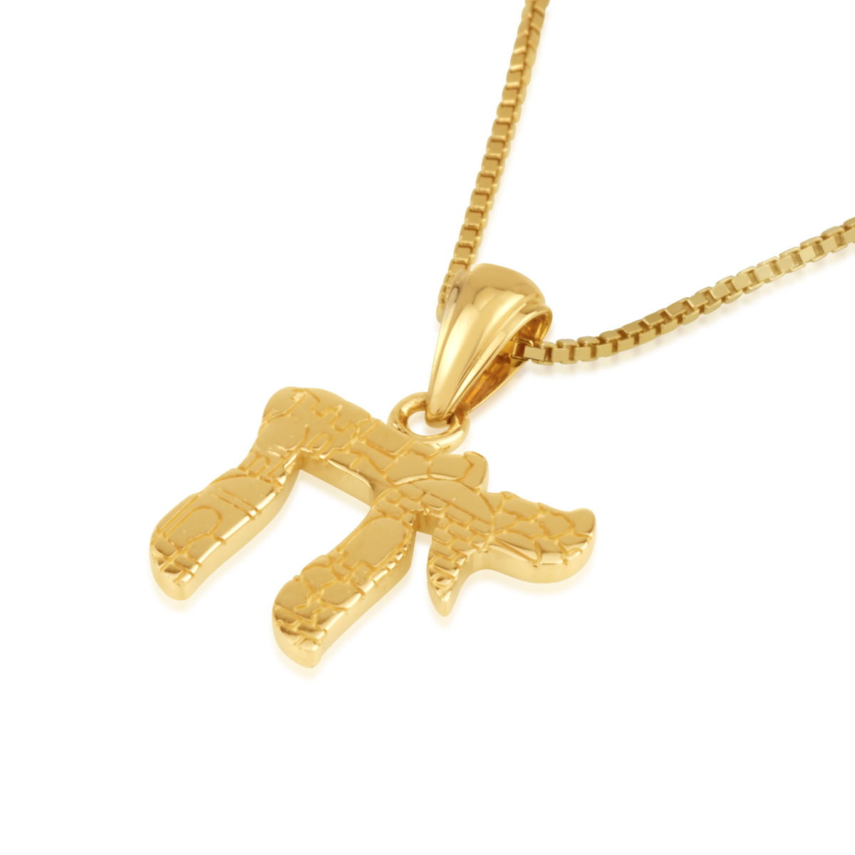 Chai pendant gold