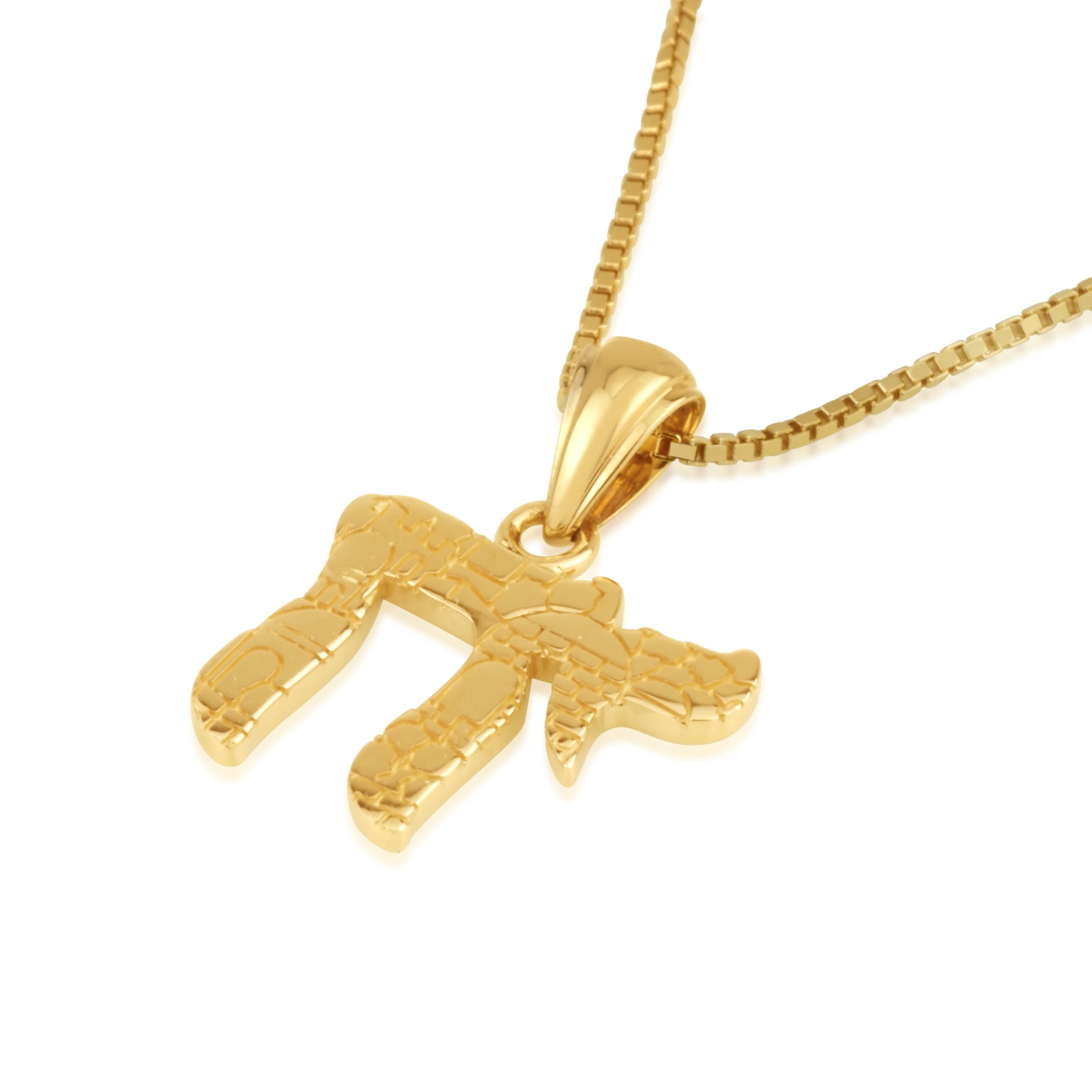 Chai pendant gold