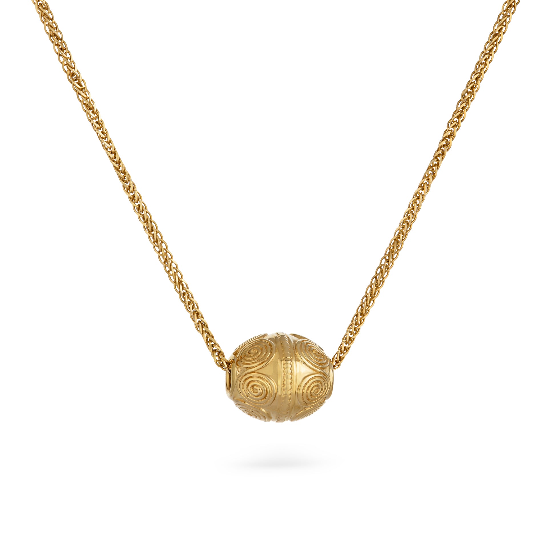 Gold Bead Necklace