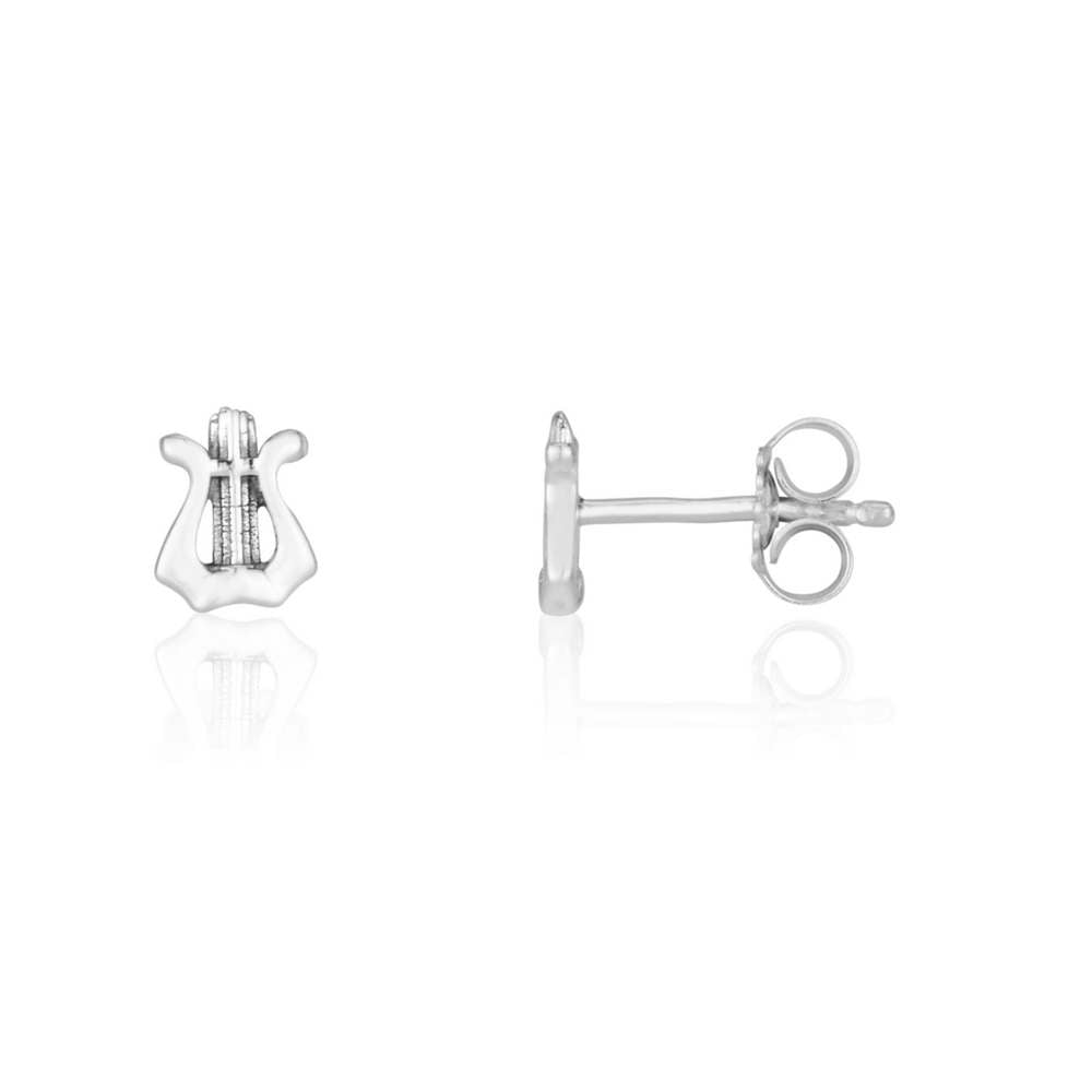 Harp of David Earrings