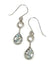 PRINCESS earrings silver with roman glass