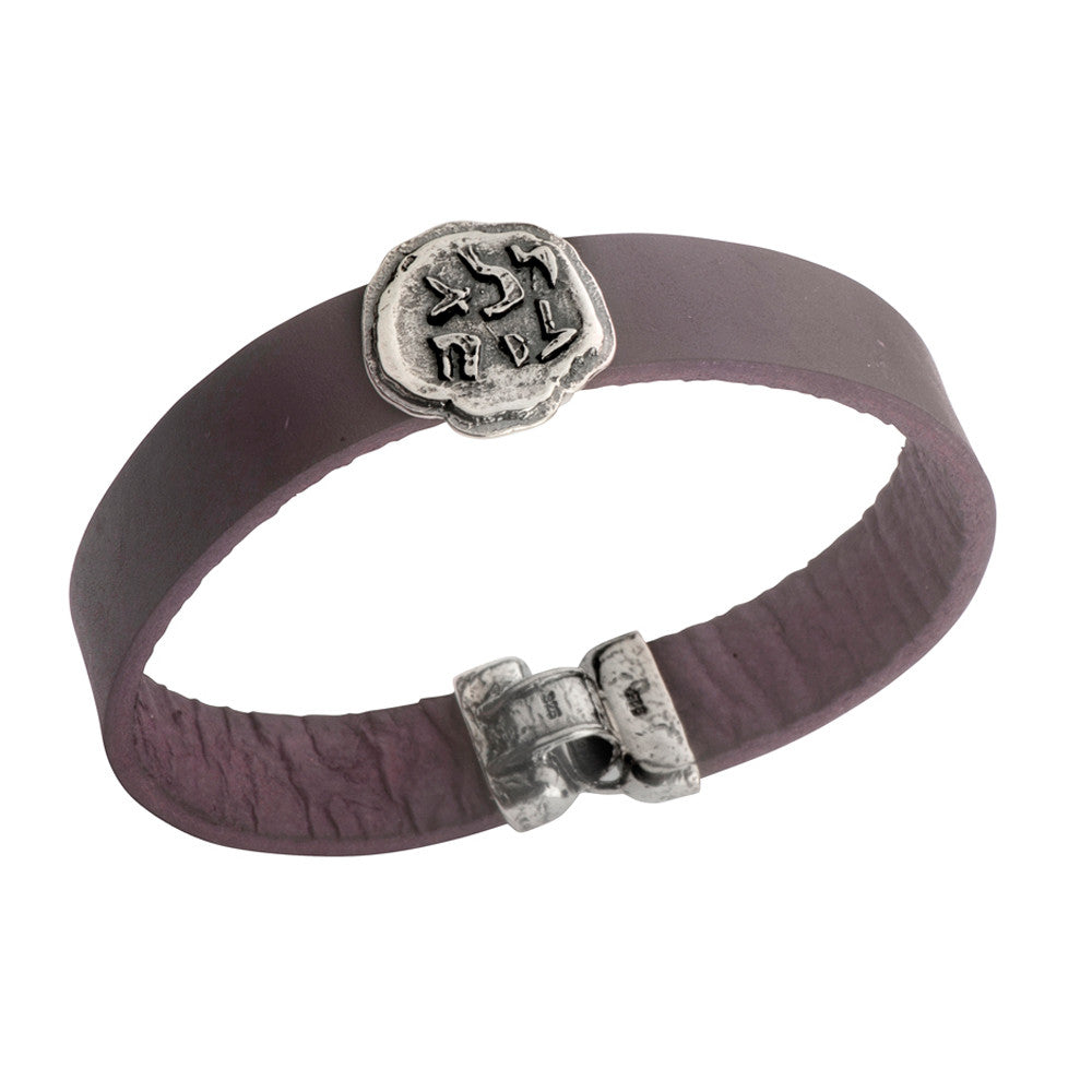 Men's Pure for God Leather Bracelet
