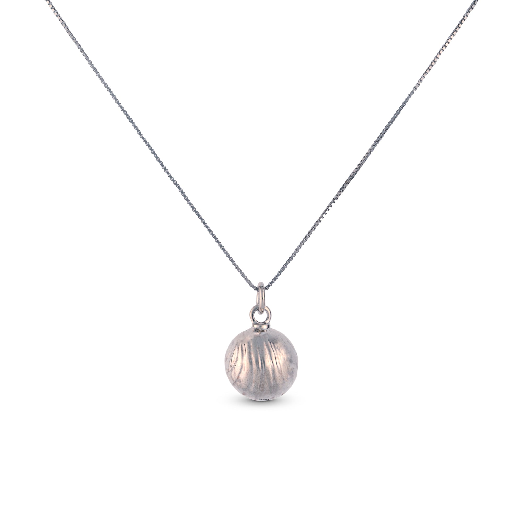 SILVER  Golden Bell Necklace