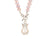 David's Harp PINK PEARL Necklace.