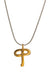 silver gold plated pendant letter : Q