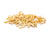 silver gold plated pendant letter : p