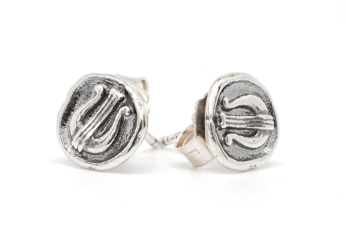 STUDS silver  DAVID HARP