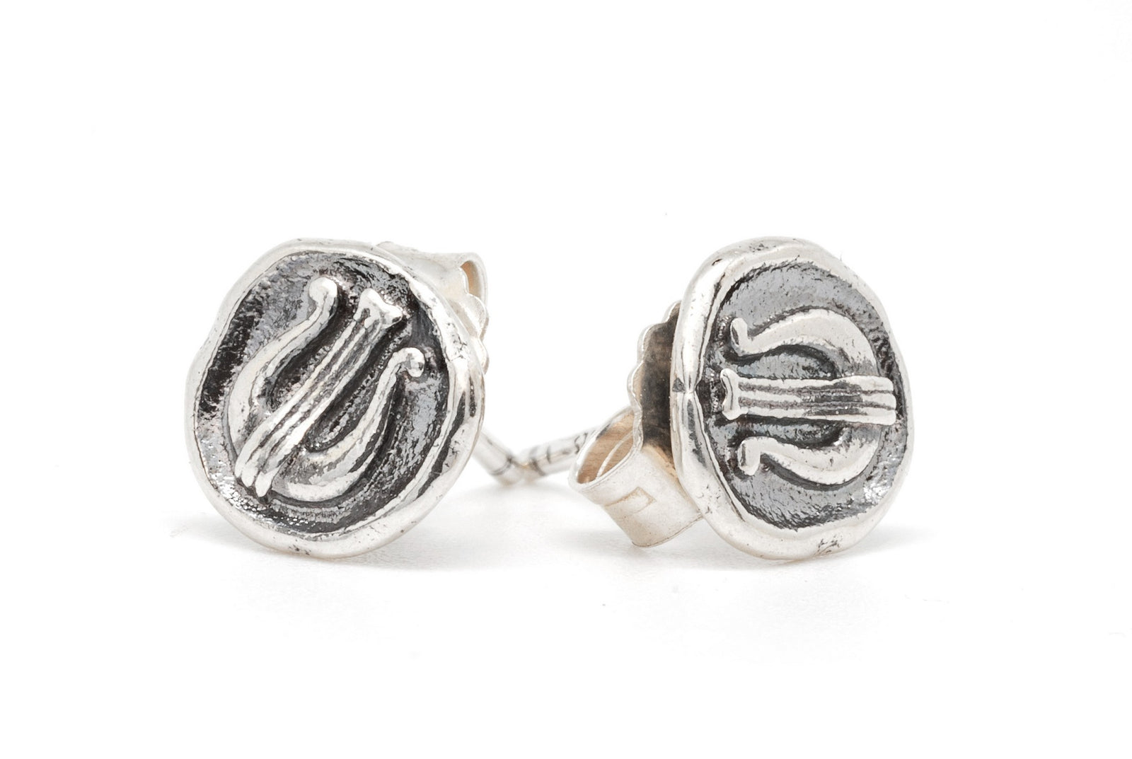 STUDS silver  DAVID HARP