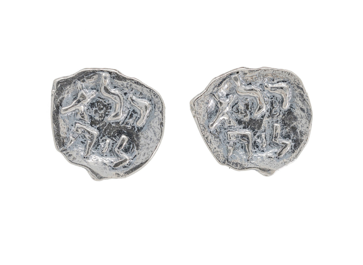 Pure for God Silver Studs