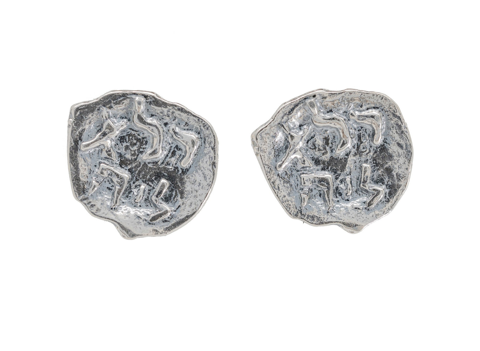 Pure For God Silver Studs