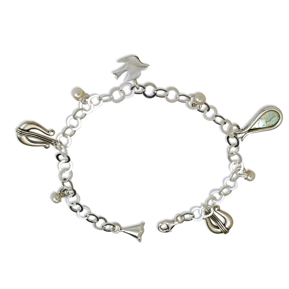 Sterling Silver Charm Bracelet
