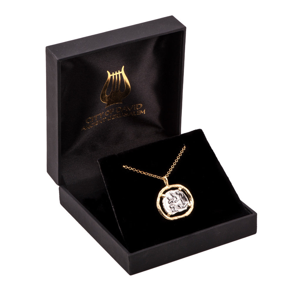 Pure for God Coin Pendant Necklace