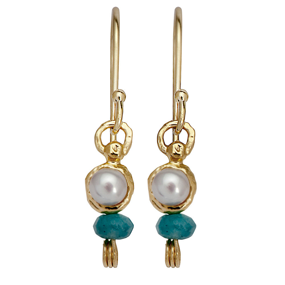 Queen Helene Turquoise Gemstone Earrings