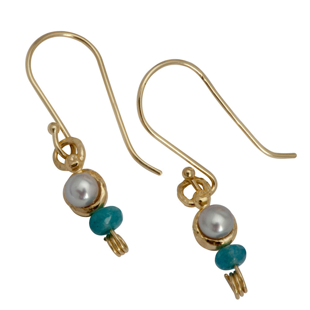 Queen Helene Turquoise Gemstone Earrings