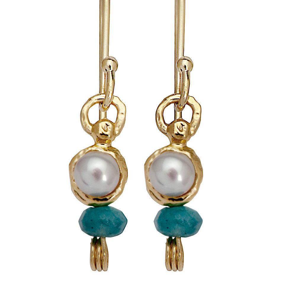 Queen Helene Turquoise Gemstone Earrings