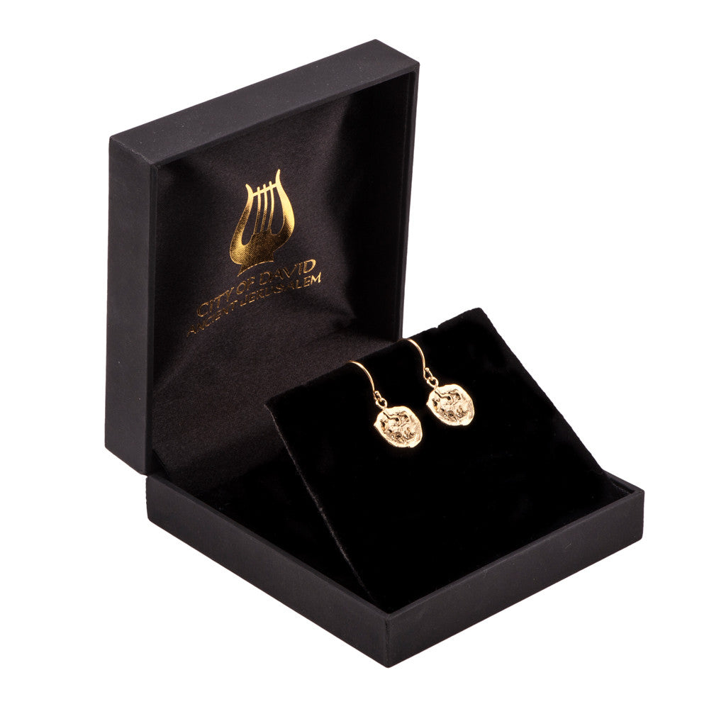 Pure for God Gold Plated Earrings