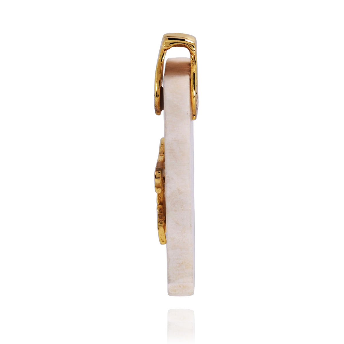 &quot;PRIESTLY BLESSING&quot; Gold Plated JERUSALEM STONE