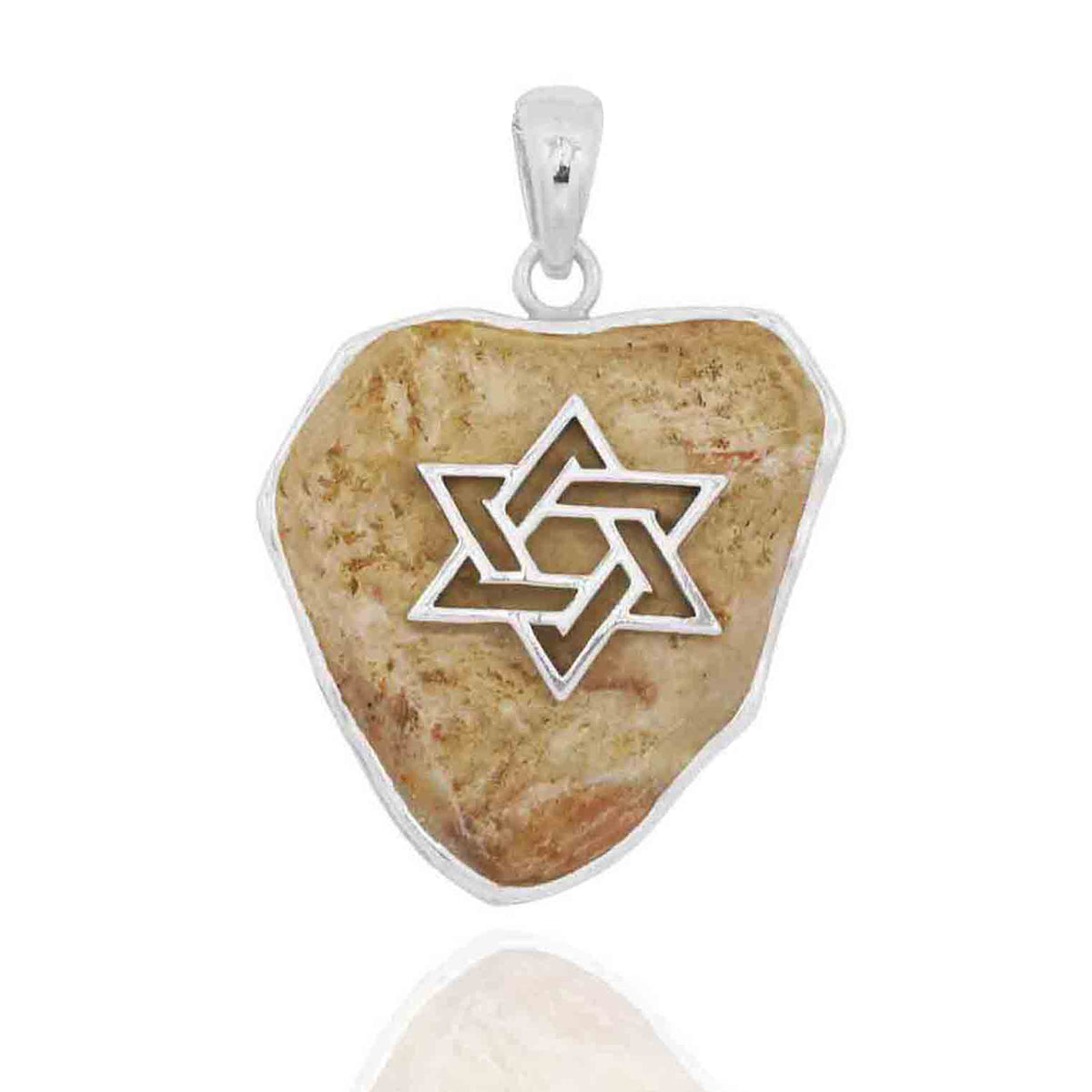 &quot; DAVID STAR&quot; JERUSALEM STONE