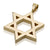 14K Gold Classic Star of David Pendant