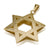 14K Gold Star of David Pendant