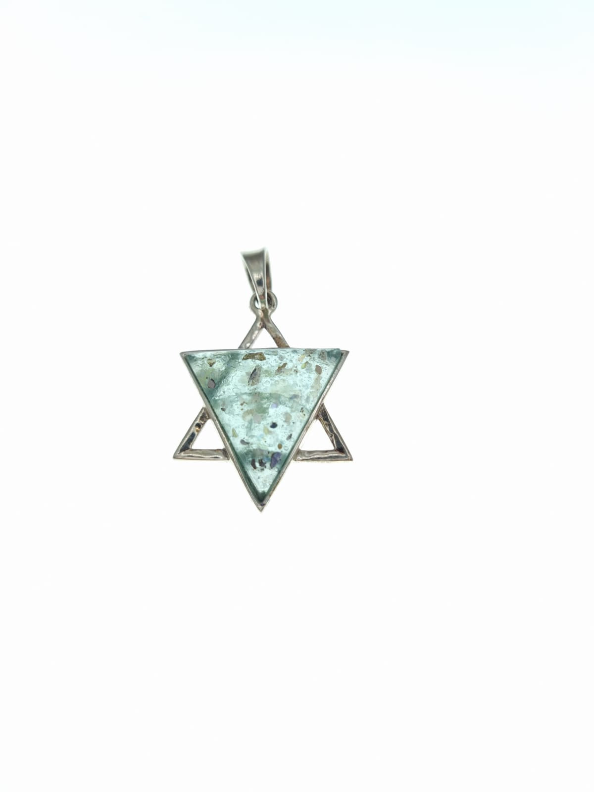 David Star Roman Glass Pendant