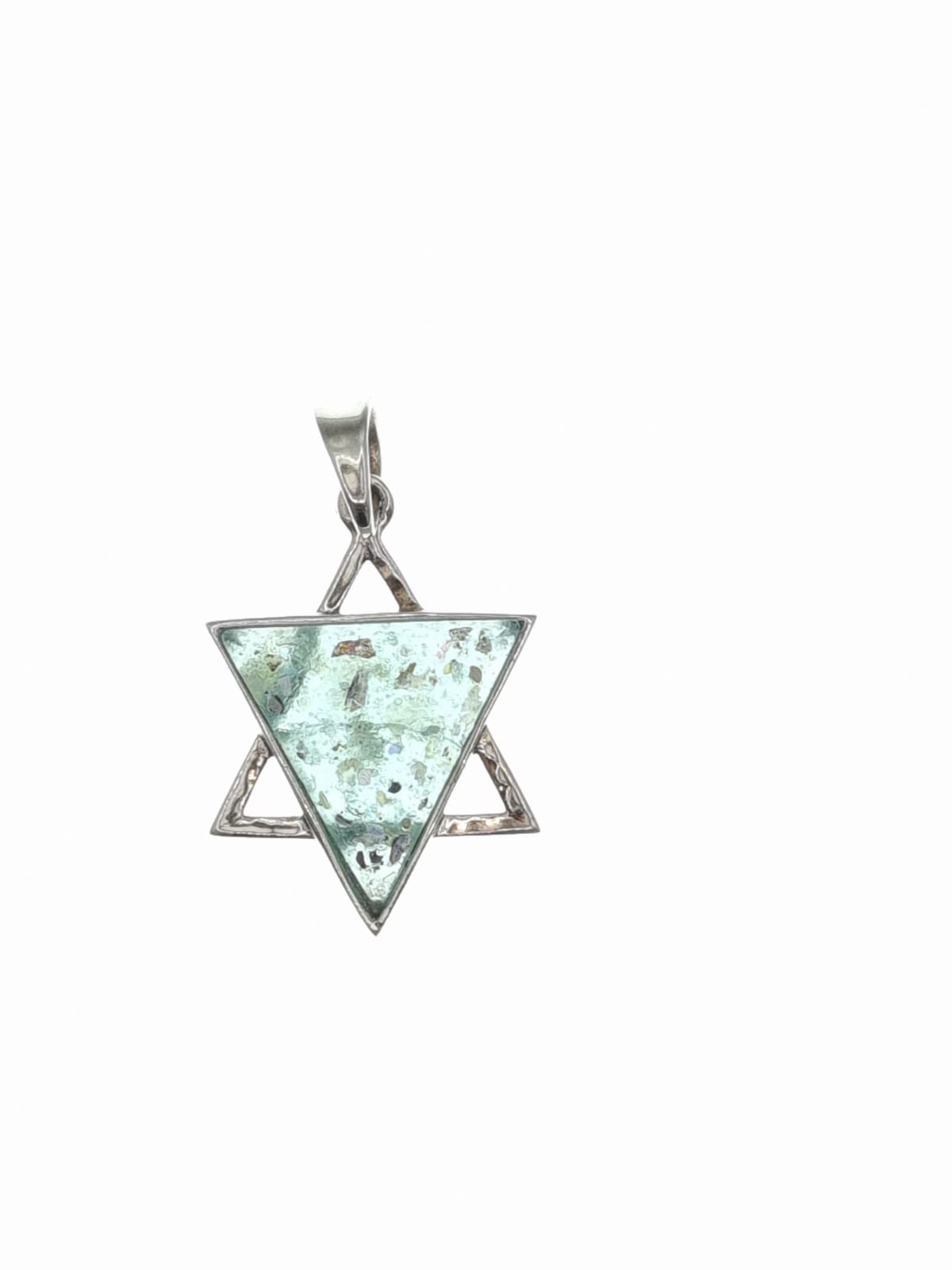 David Star Roman Glass Pendant