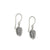 Pure for God Silver Earrings