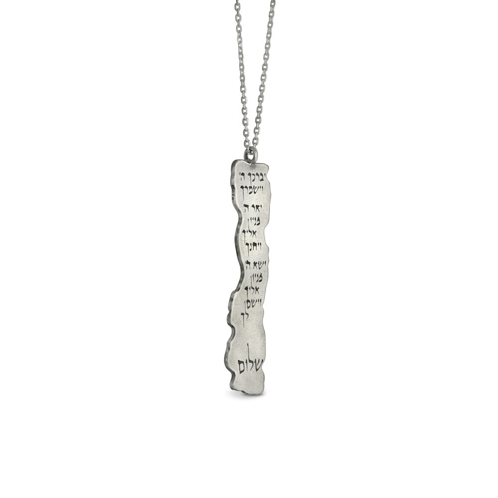 Double-Sided Priestly Blessing Sterling Silver Necklace