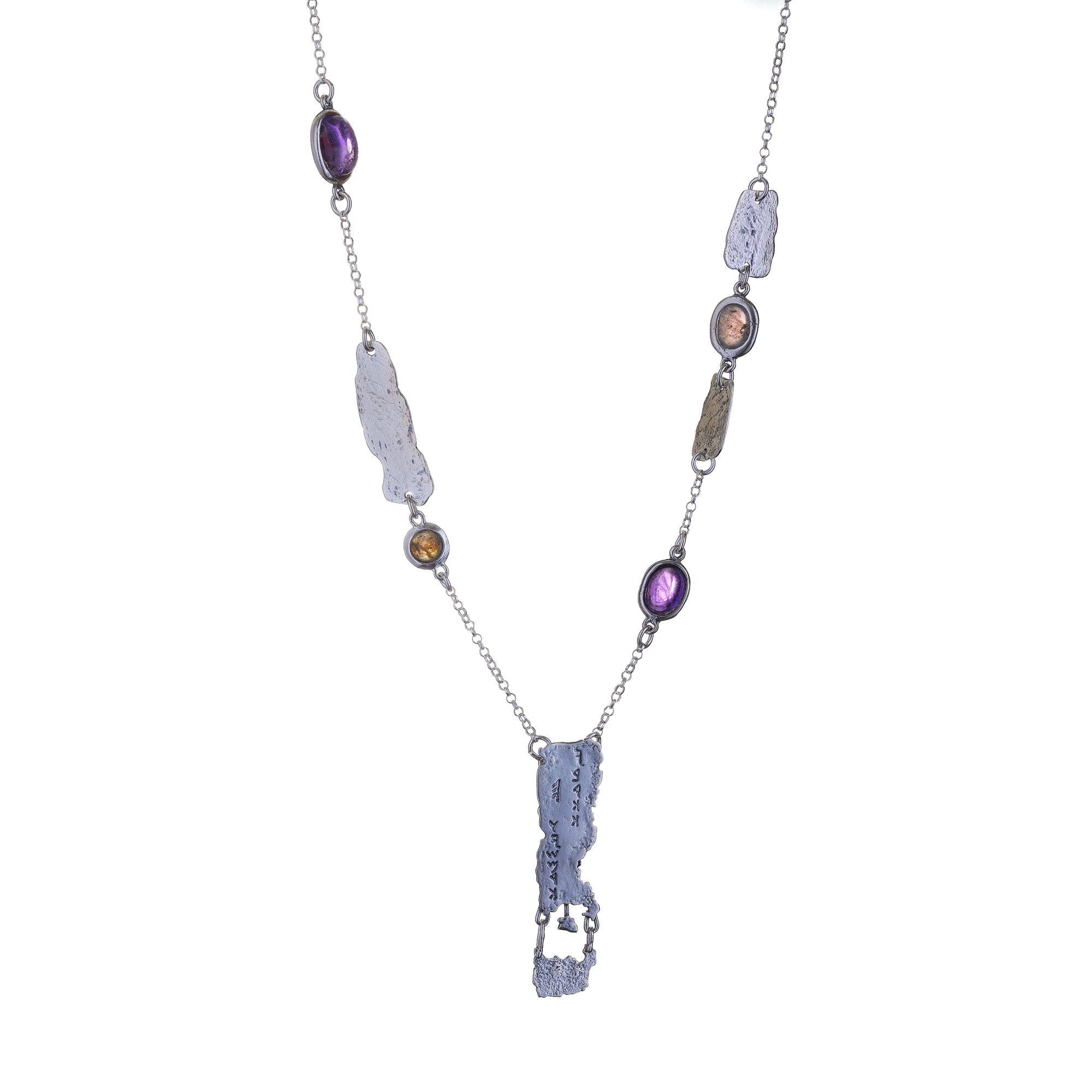 STONES AND Sterling Silver Priestly Blessing Necklace