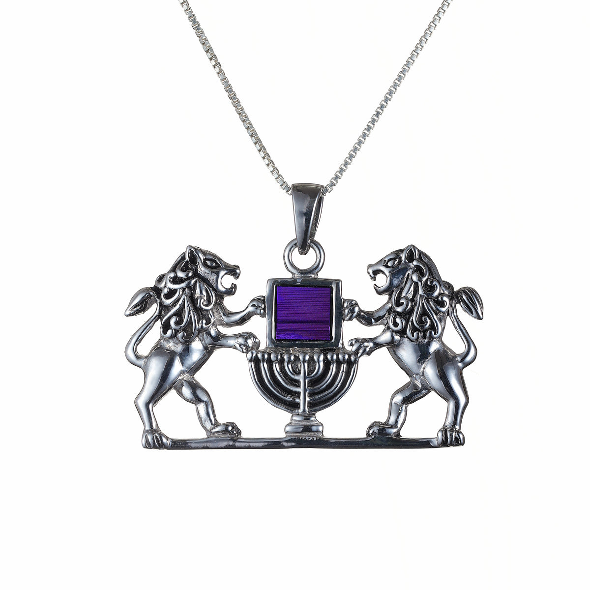 lion&#39;s of juda with menorah Nano Bible