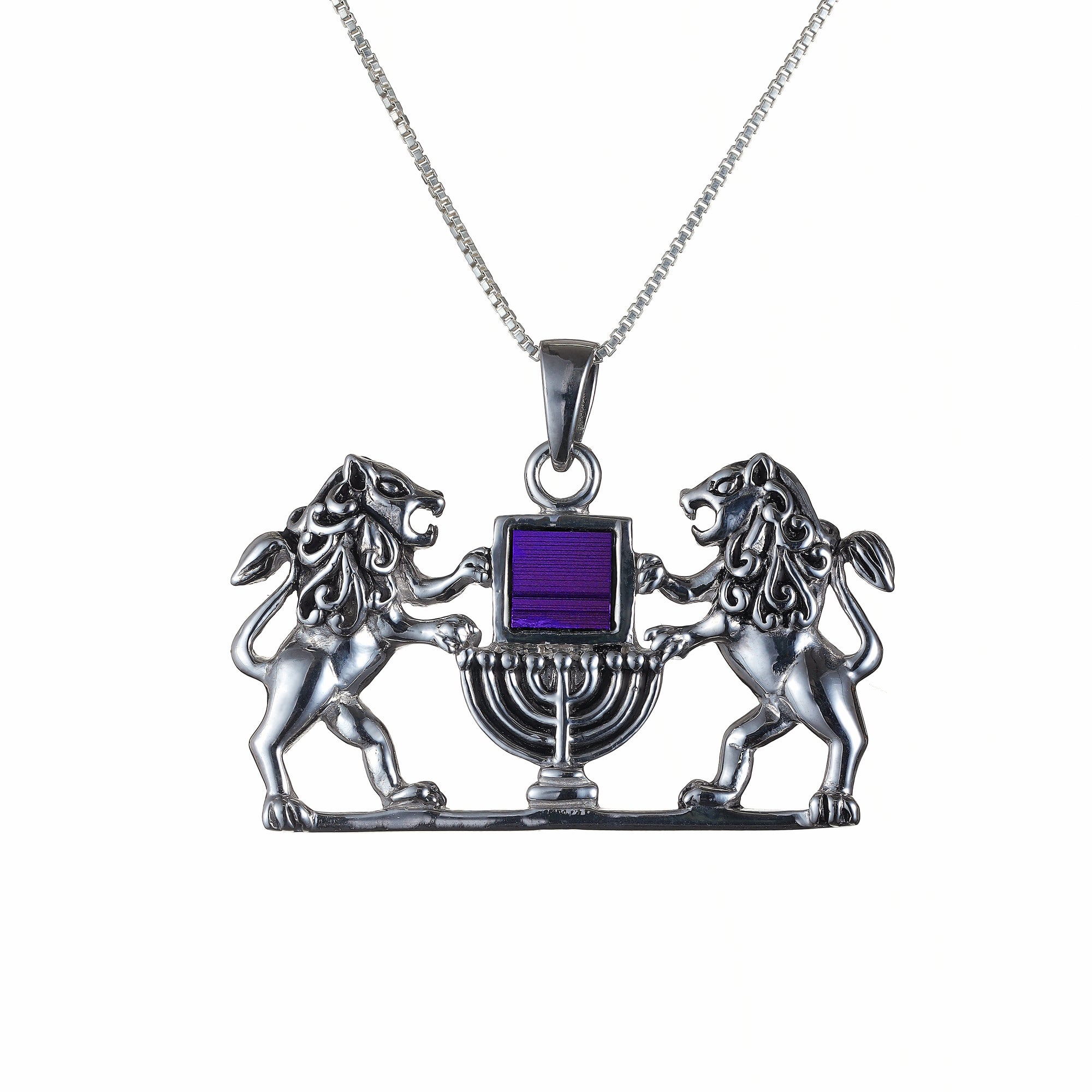 lion's of juda with menorah Nano Bible