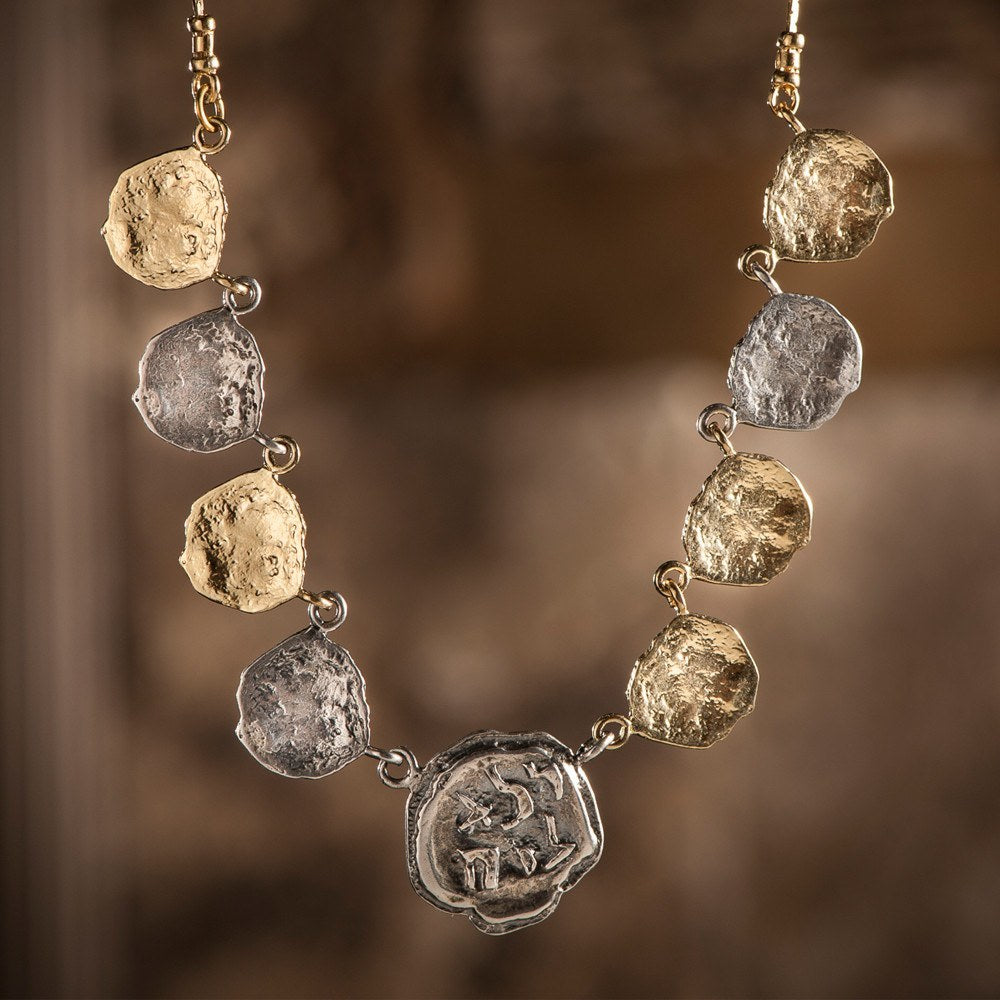 Pure For God Nine Coin Necklace